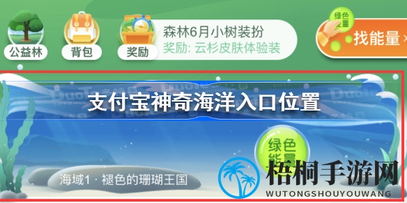 支付宝“神奇海洋”探秘之旅，开启绿色环保新体验